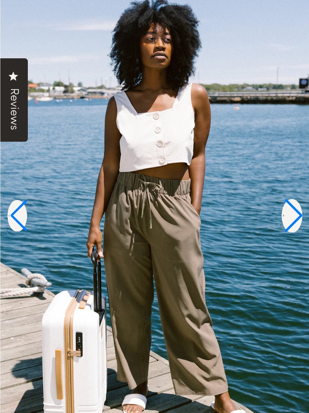 Wayre Cruiser Wide Leg Stretch Pants - Picture 2 of 6